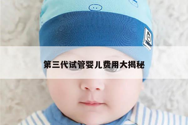 第三代试管婴儿费用大揭秘
