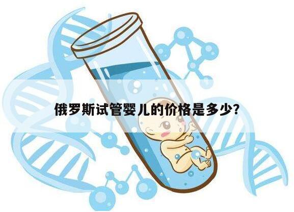 俄罗斯试管婴儿的价格是多少？