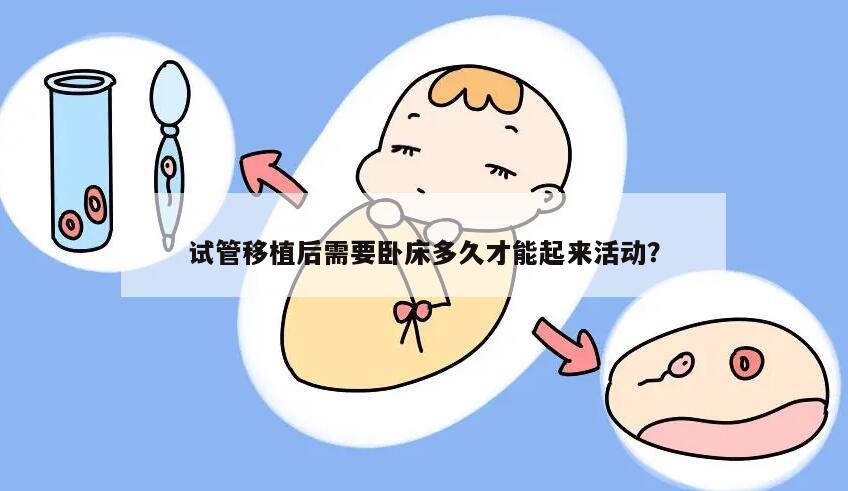 试管移植后需要卧床多久才能起来活动？