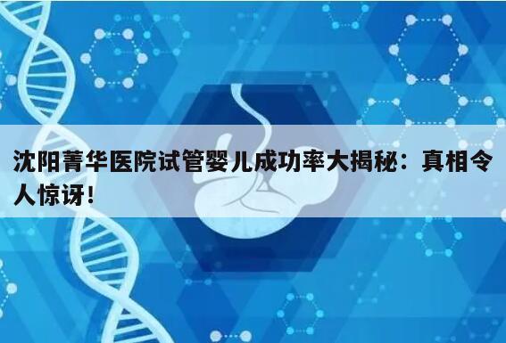 沈阳菁华医院试管婴儿成功率大揭秘：真相令人惊讶！